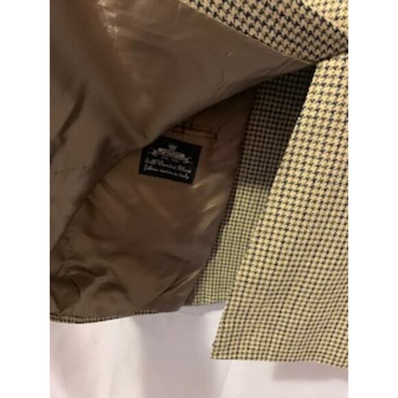 Oak Creek Lanifico Del Michelacci 42 L Brown Tweed Wool Silk Sport Coat Mens - Picture 7 of 9